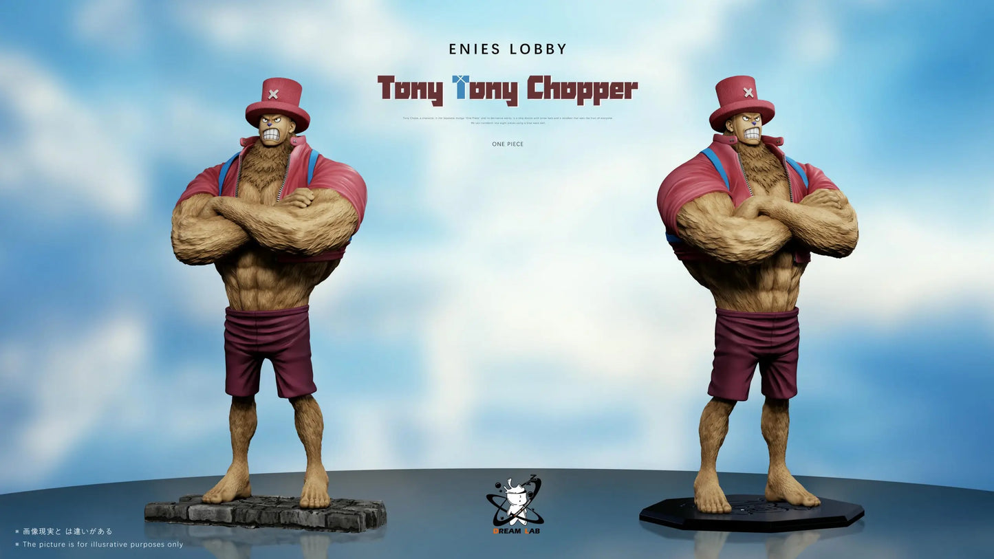 One Piece Dream Lab Studio Tony Tony Chopper & Vinsmoke Sanji Resin Statue