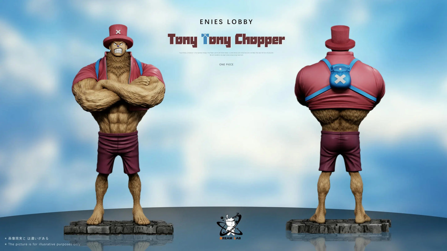 One Piece Dream Lab Studio Tony Tony Chopper & Vinsmoke Sanji Resin Statue