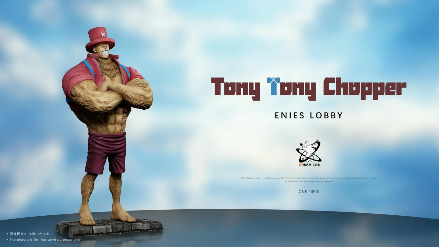 One Piece Dream Lab Studio Tony Tony Chopper & Vinsmoke Sanji Resin Statue