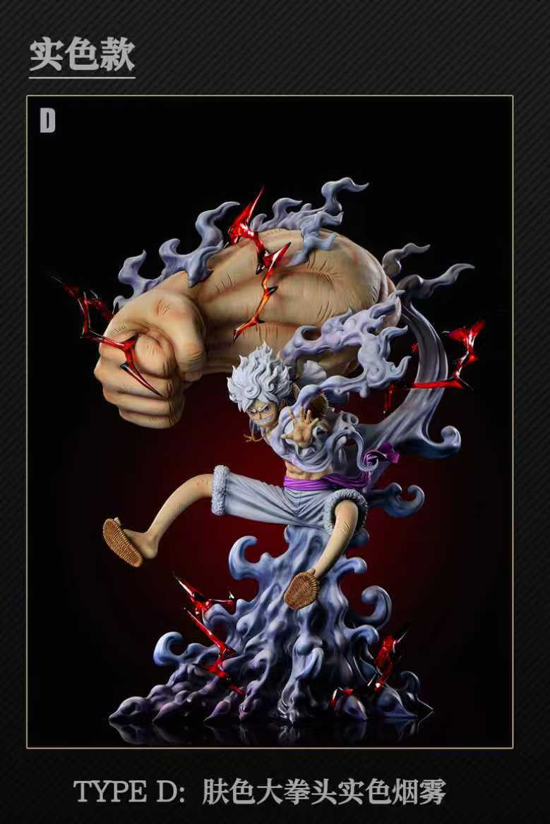 One Piece Dream Studio Monkey D. Luffy Gear 5 Nika Resin Statue