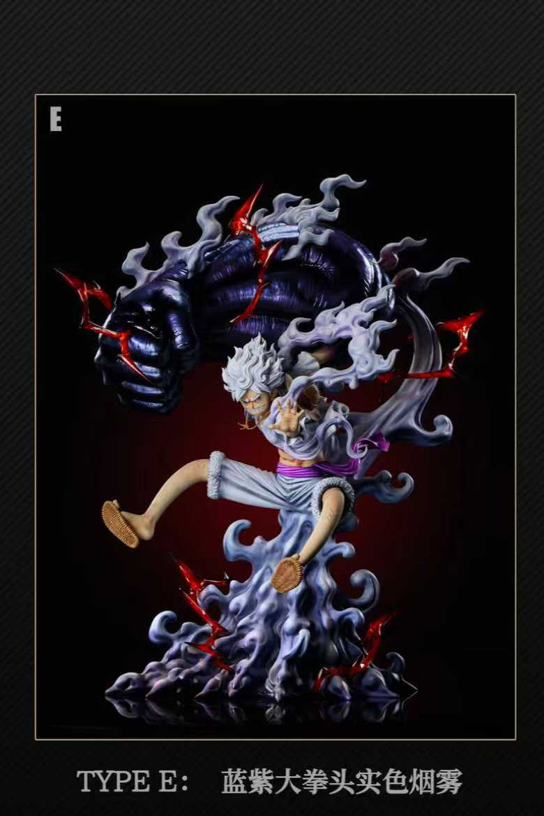 One Piece Dream Studio Monkey D. Luffy Gear 5 Nika Resin Statue