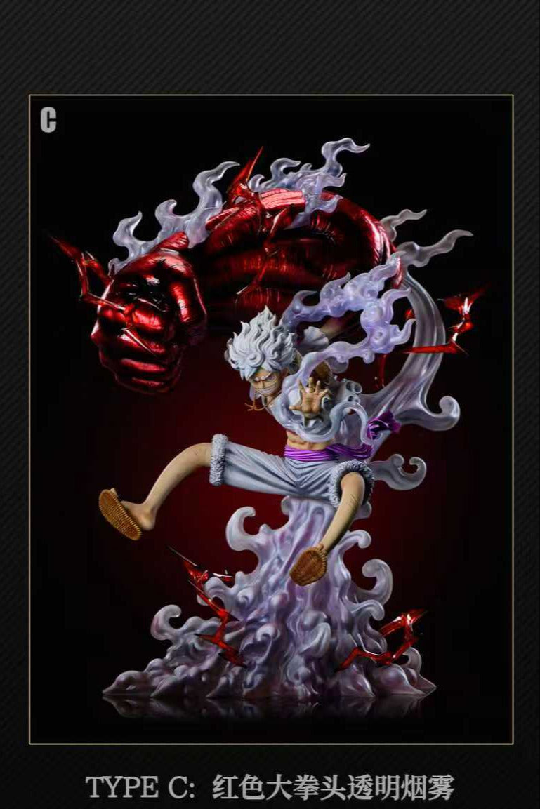 One Piece Dream Studio Monkey D. Luffy Gear 5 Nika Resin Statue
