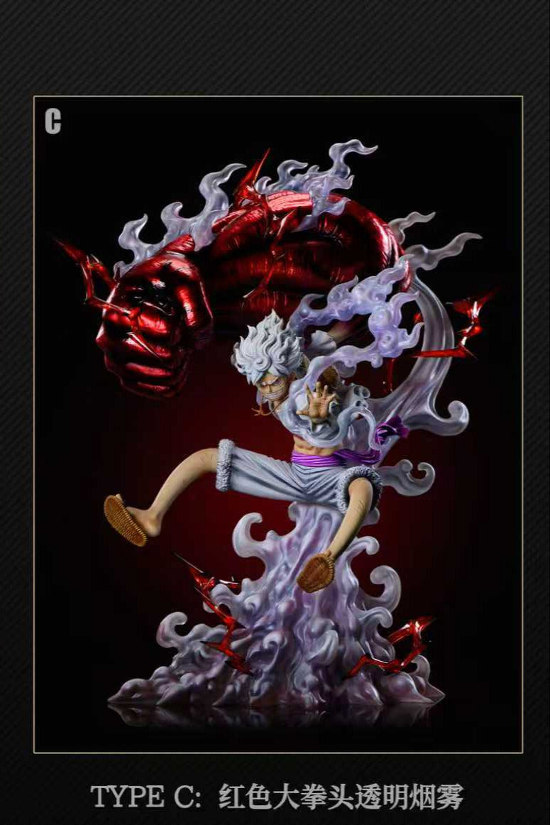 One Piece Dream Studio Monkey D. Luffy Gear 5 Nika Resin Statue