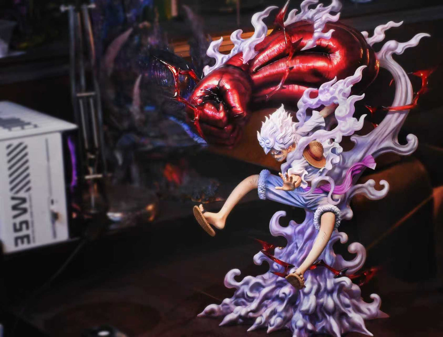 One Piece Dream Studio Monkey D. Luffy Gear 5 Nika Resin Statue