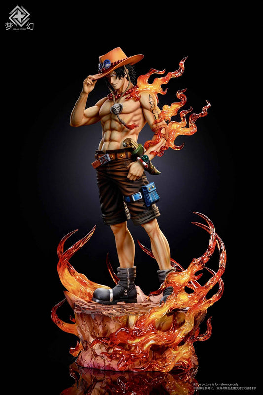 One Piece Dream Studio Portgas D Ace Resin Statue