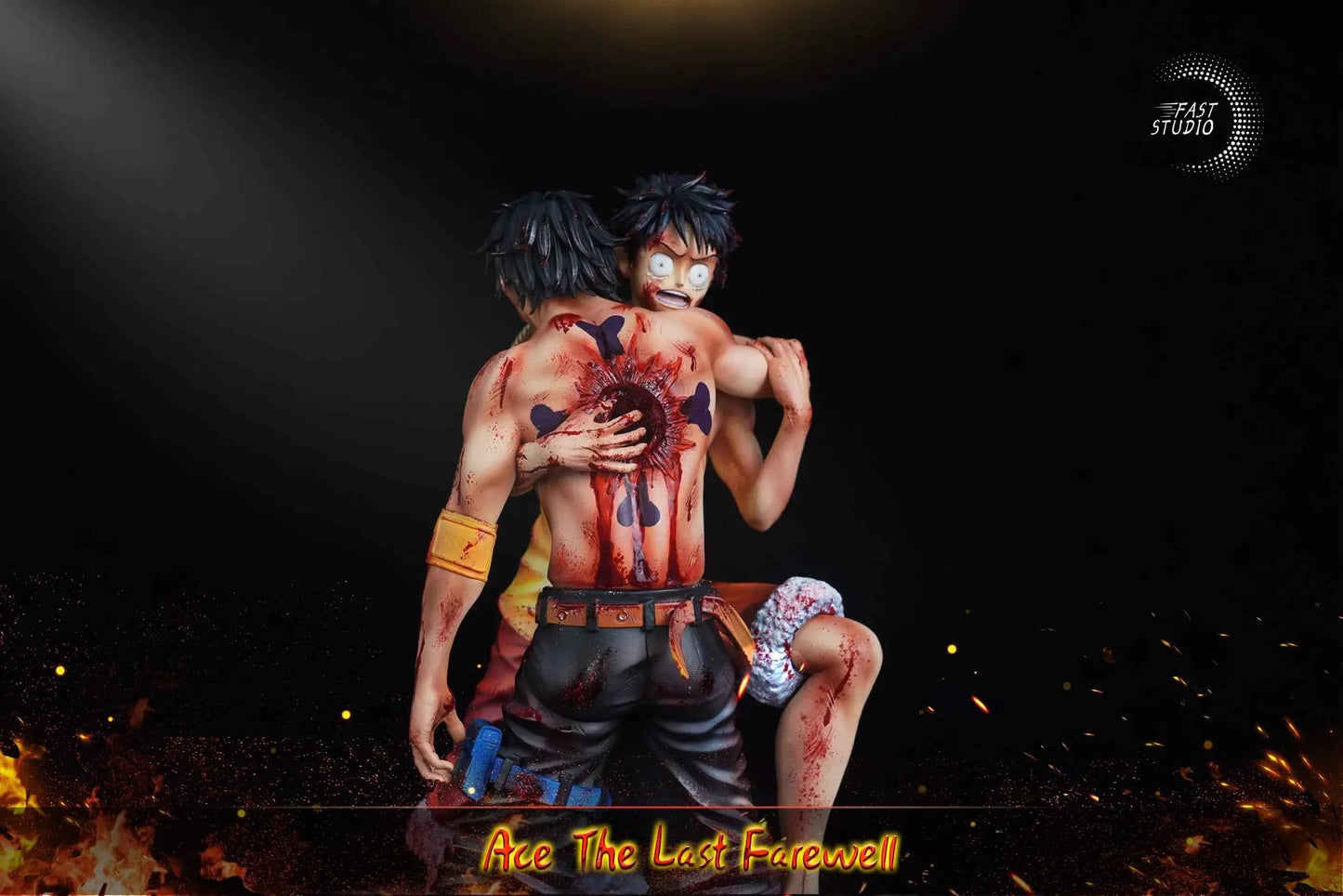 One Piece Fast Studio Ace & Luffy Resin Statue