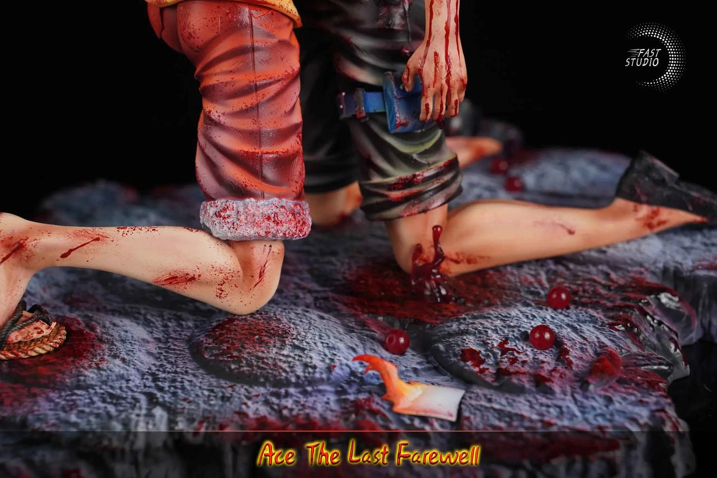 One Piece Fast Studio Ace & Luffy Resin Statue