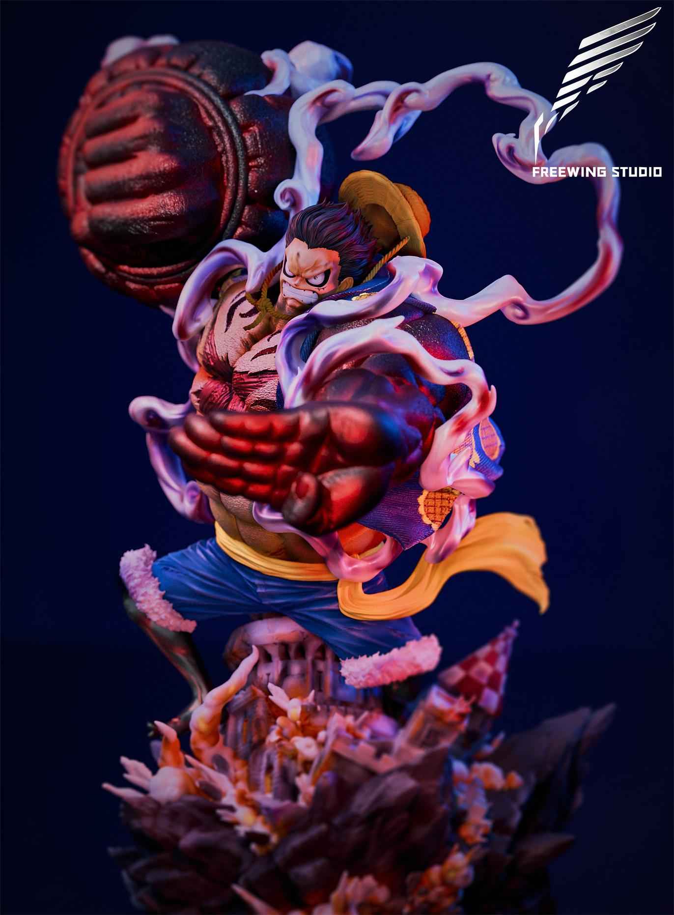 One Piece Freewing Studio Monkey D. Luffy Gear 4th Luffy Resin Statue
