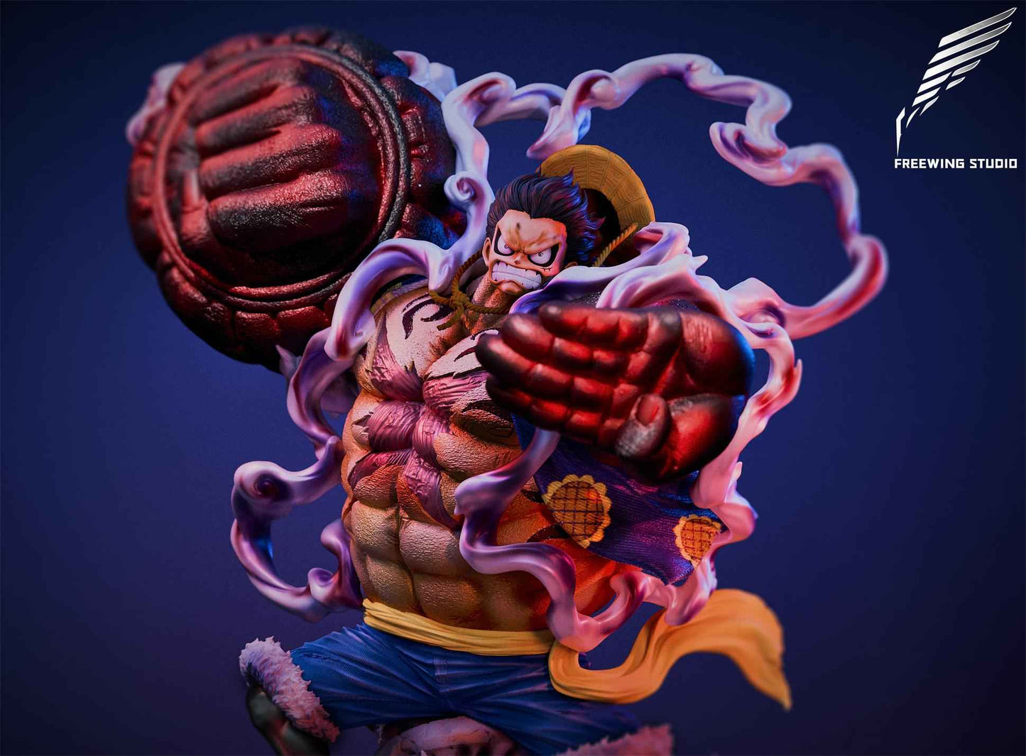 One Piece Freewing Studio Monkey D. Luffy Gear 4th Luffy Resin Statue