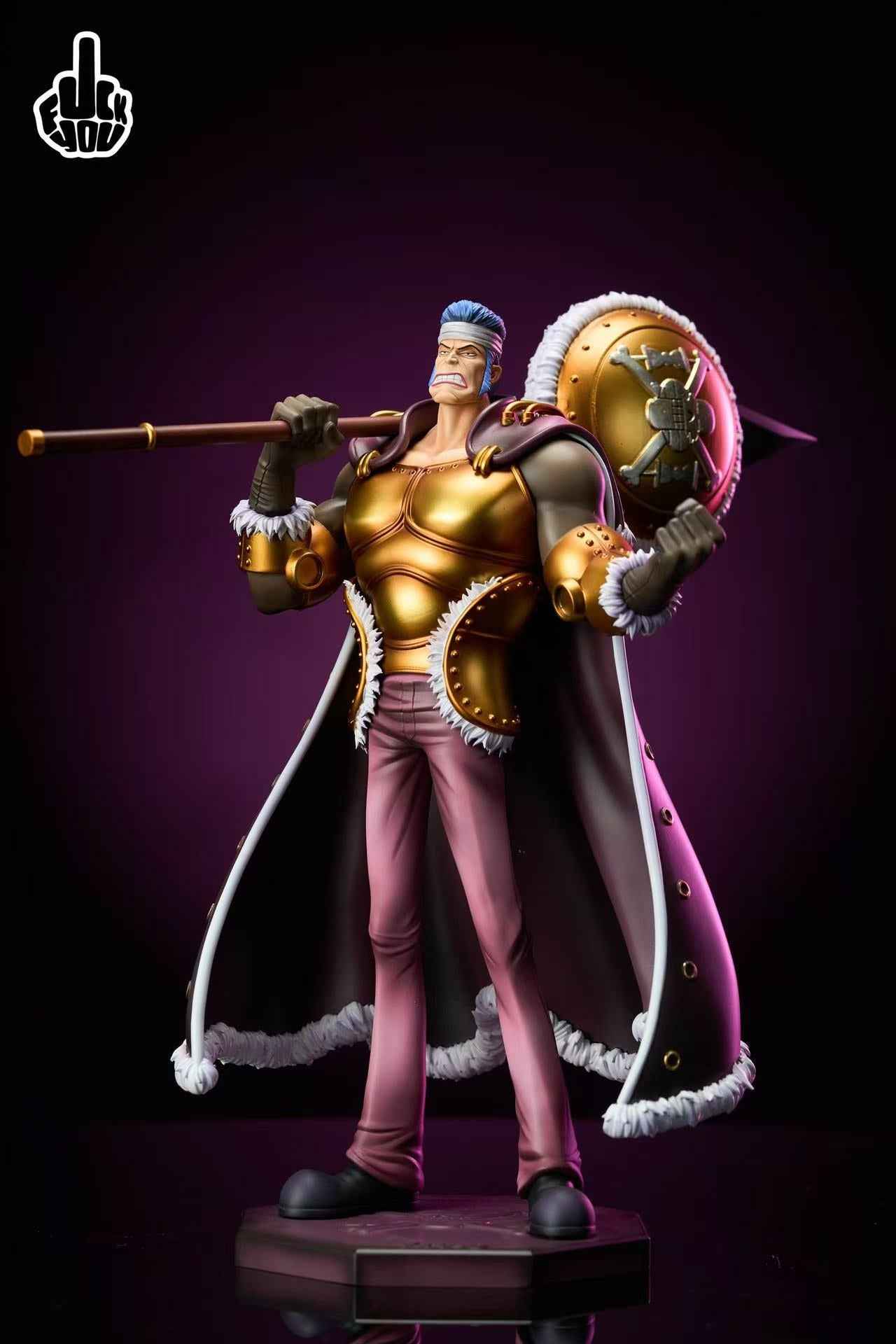 One Piece Fuck Studio Krieg & Pearl & Gin Resin Statue