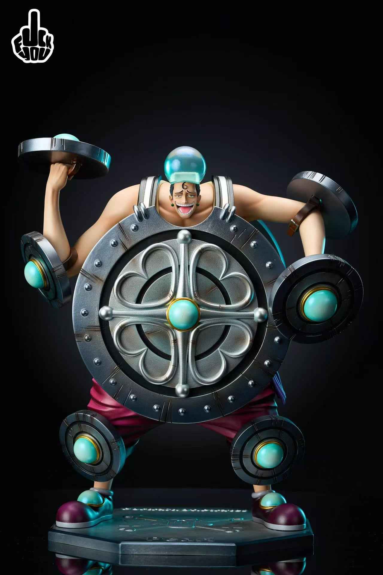 One Piece Fuck Studio Krieg & Pearl & Gin Resin Statue