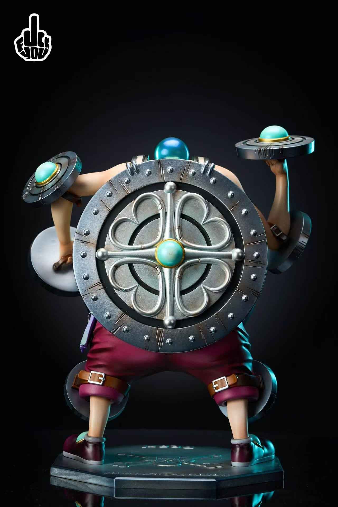 One Piece Fuck Studio Krieg & Pearl & Gin Resin Statue