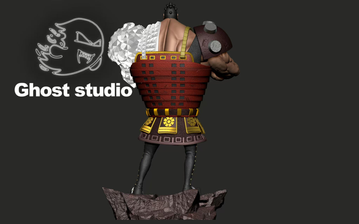 One Piece Ghost Studio Diamond Jozu Resin Statue