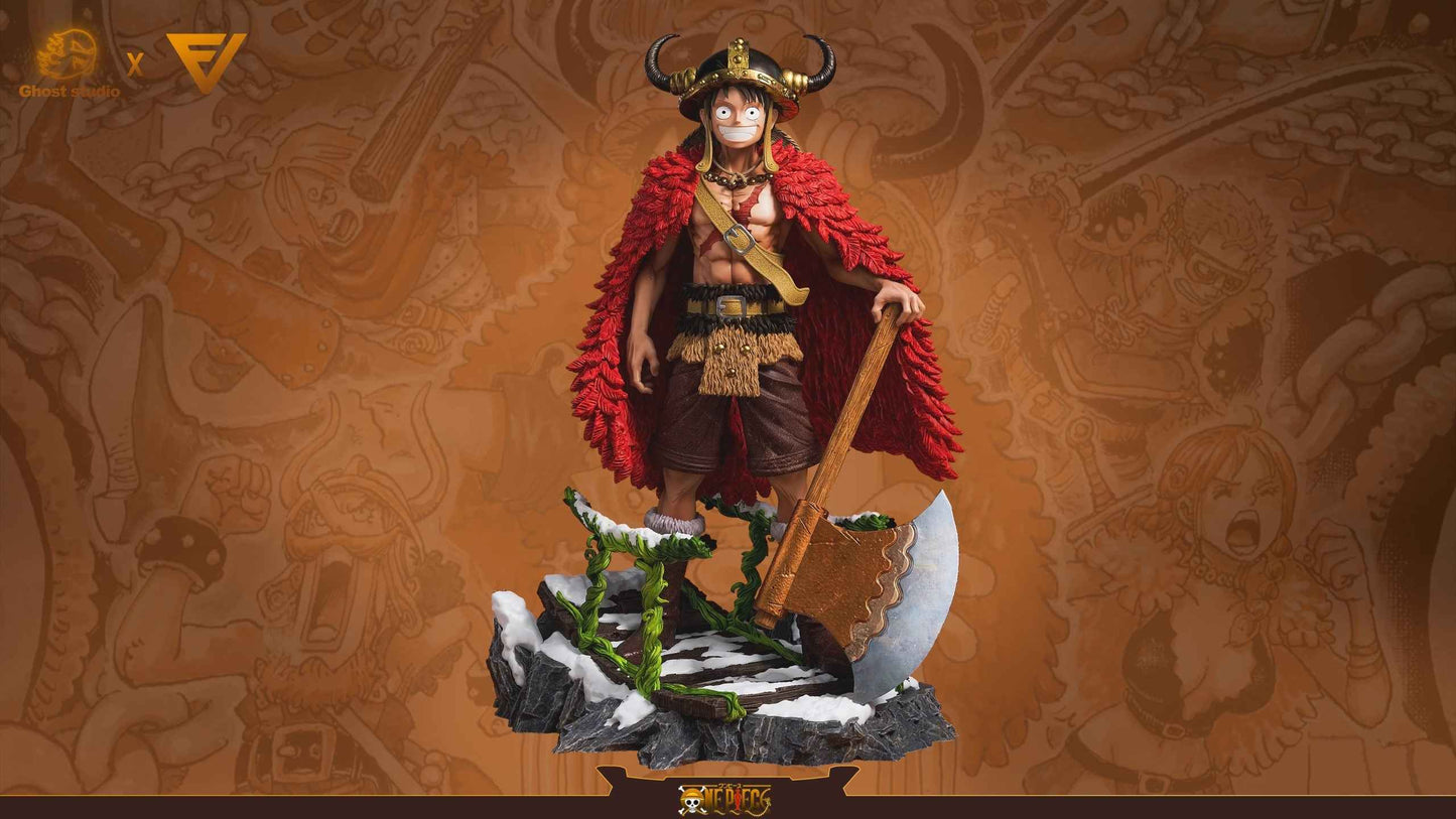 One Piece ~ Ghost & EVE Studio ~ Monkey D Luffy Luffy Elbaph Arc ~ Resin Statue - Santoryu Resins Collectors