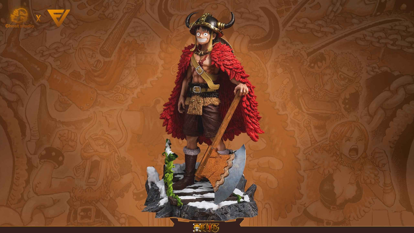 One Piece ~ Ghost & EVE Studio ~ Monkey D Luffy Luffy Elbaph Arc ~ Resin Statue - Santoryu Resins Collectors