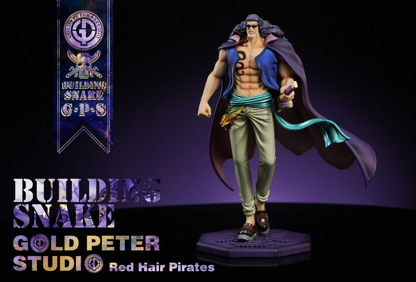One Piece Gold Peter Studio "GPS" Building Snake Resin Statue