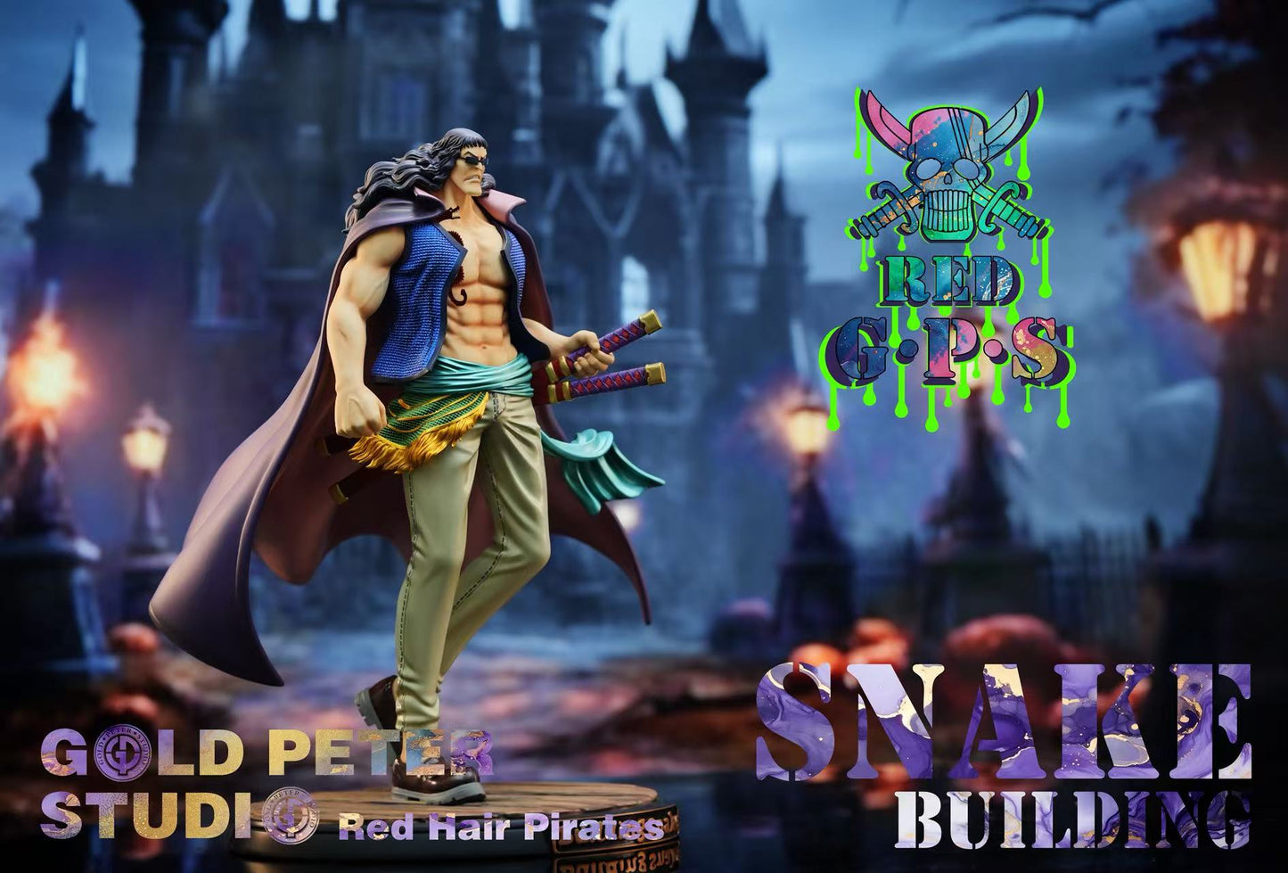 One Piece Gold Peter Studio "GPS" Building Snake Resin Statue