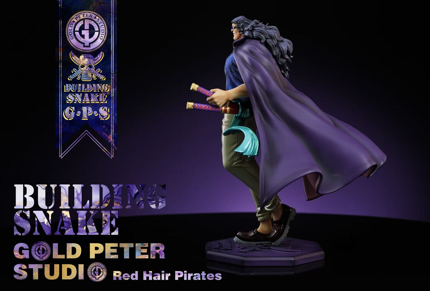 One Piece Gold Peter Studio "GPS" Building Snake Resin Statue