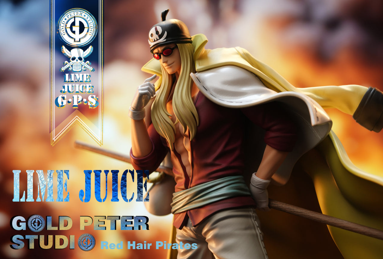 One Piece Gold Peter Studio "GPS" Lime Juice Resin Statue