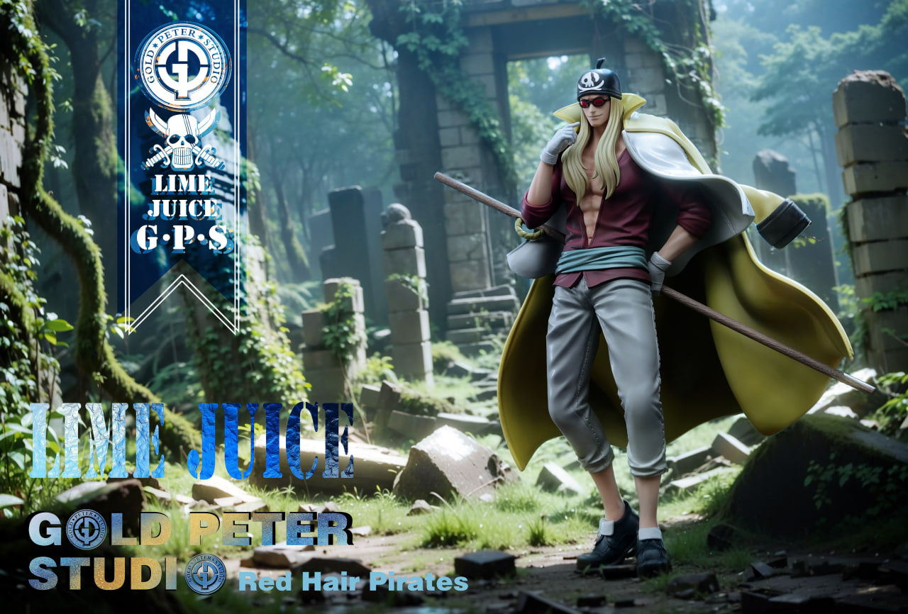 One Piece Gold Peter Studio "GPS" Lime Juice Resin Statue