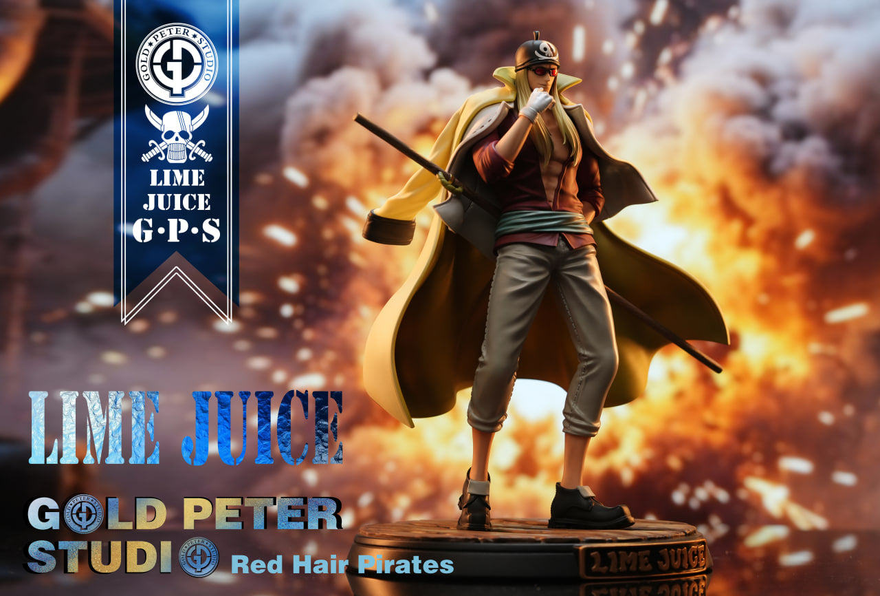 One Piece Gold Peter Studio "GPS" Lime Juice Resin Statue