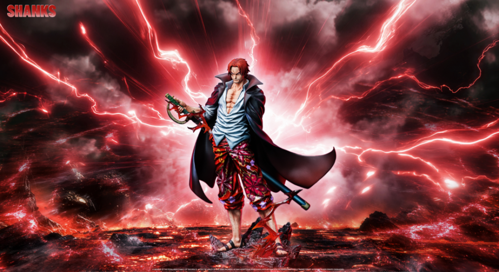 One Piece HX Studio Shanks Resin Statue