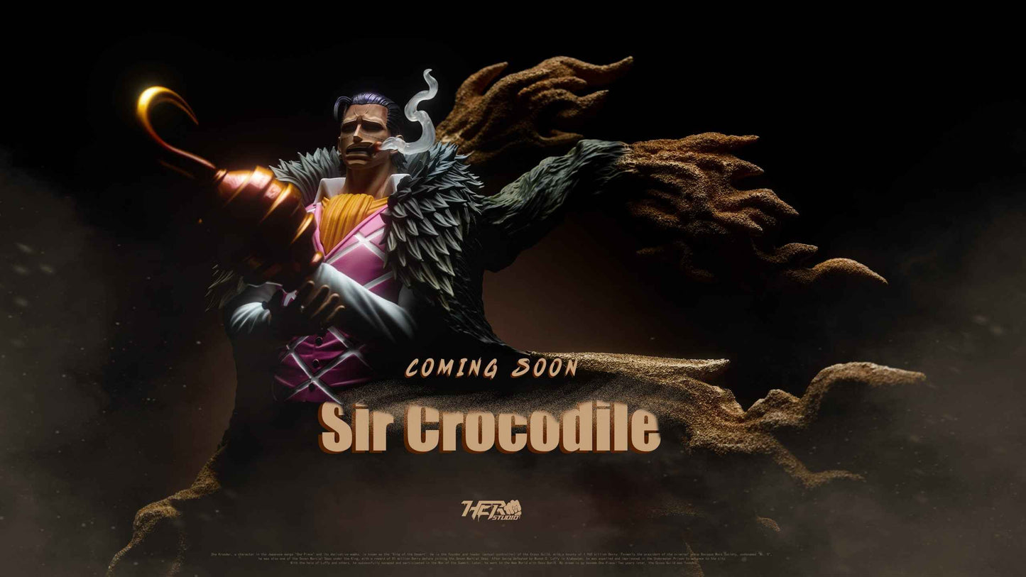 One Piece Hero Studio Crocodile Resin Statue - Santoryu Resins Collectors