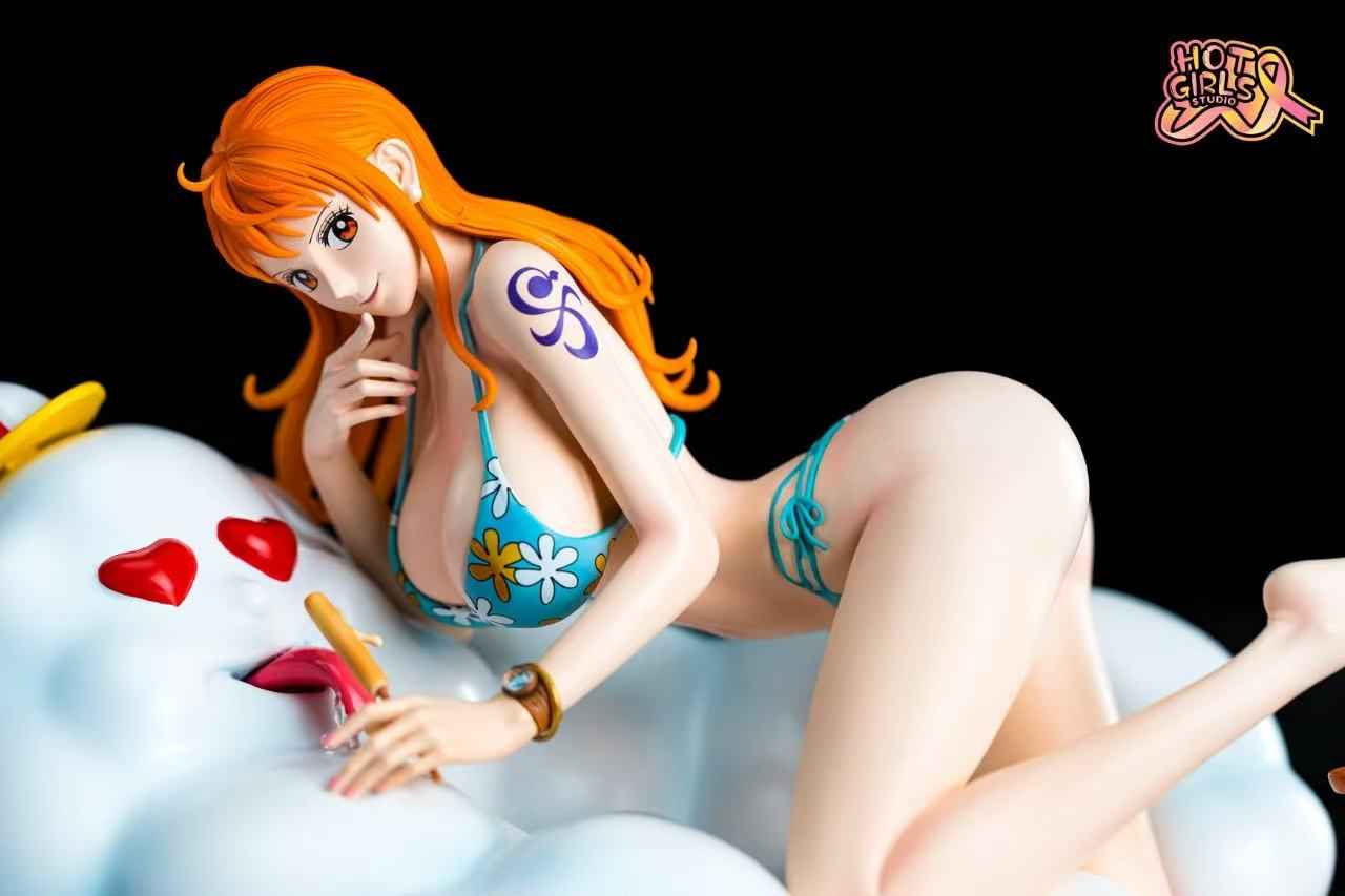 One Piece Hot Girls Studio Little Thief Cat Nami Resin Statue