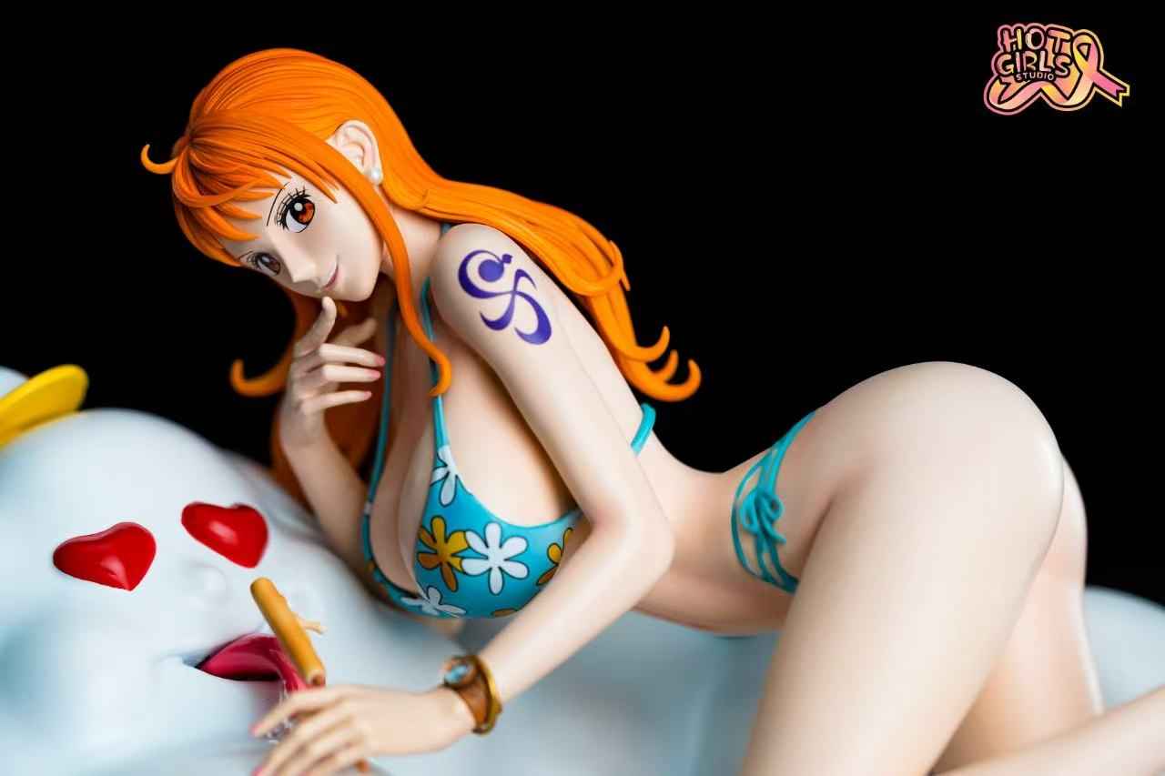 One Piece Hot Girls Studio Little Thief Cat Nami Resin Statue