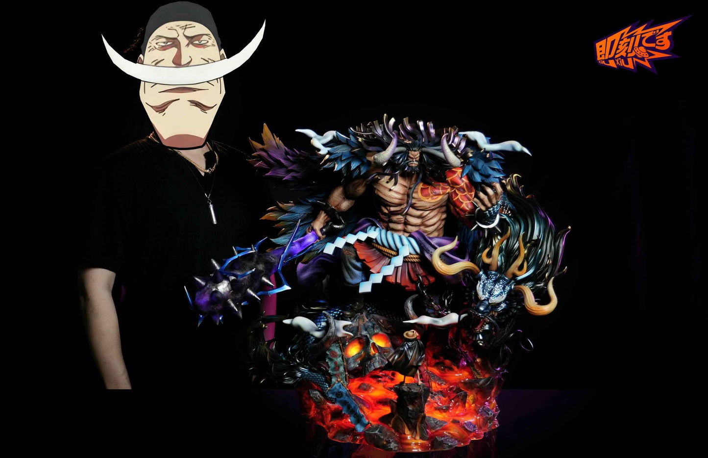 One Piece Ji Ke Studio Kaido Resin Statue