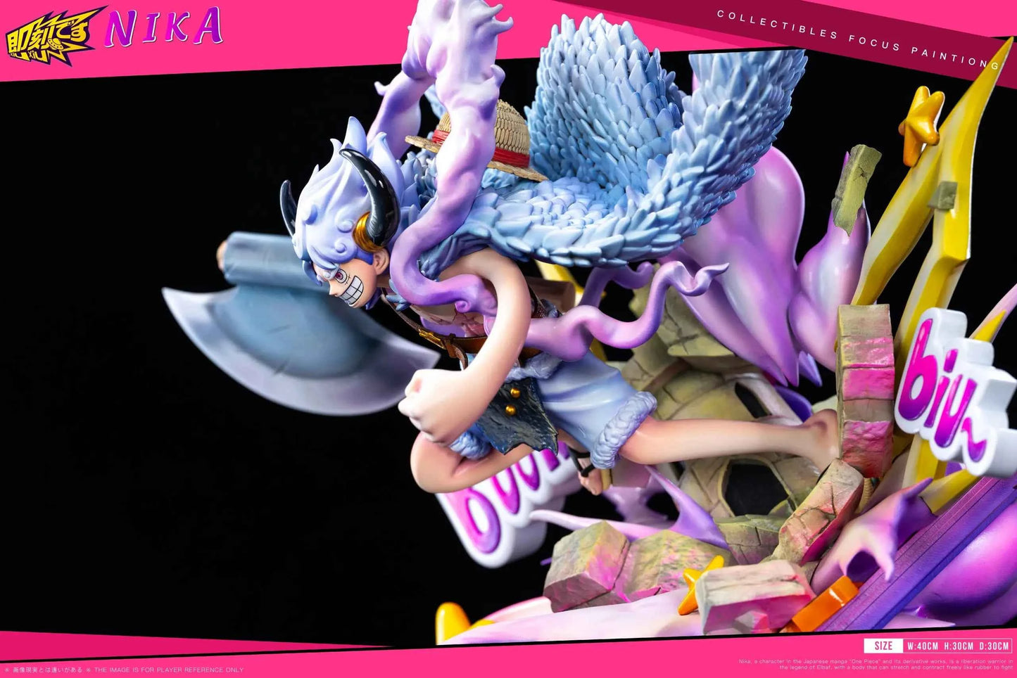 One Piece Ji Ke Studio Nika Monkey D. Luffy Gear 5th Resin Statue