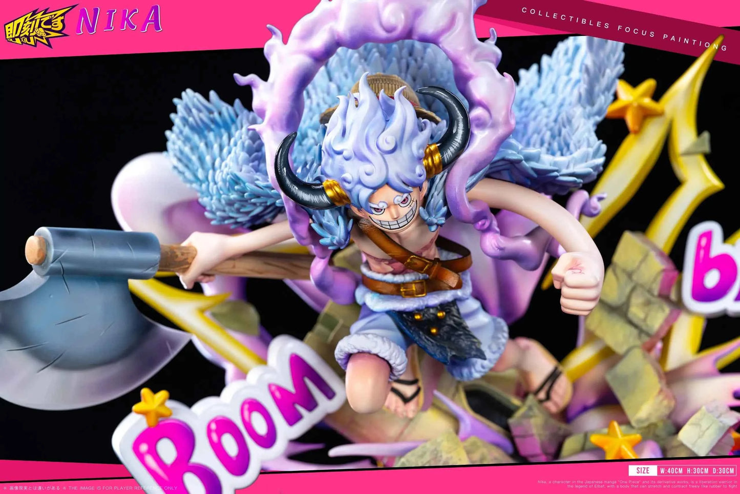 One Piece Ji Ke Studio Nika Monkey D. Luffy Gear 5th Resin Statue
