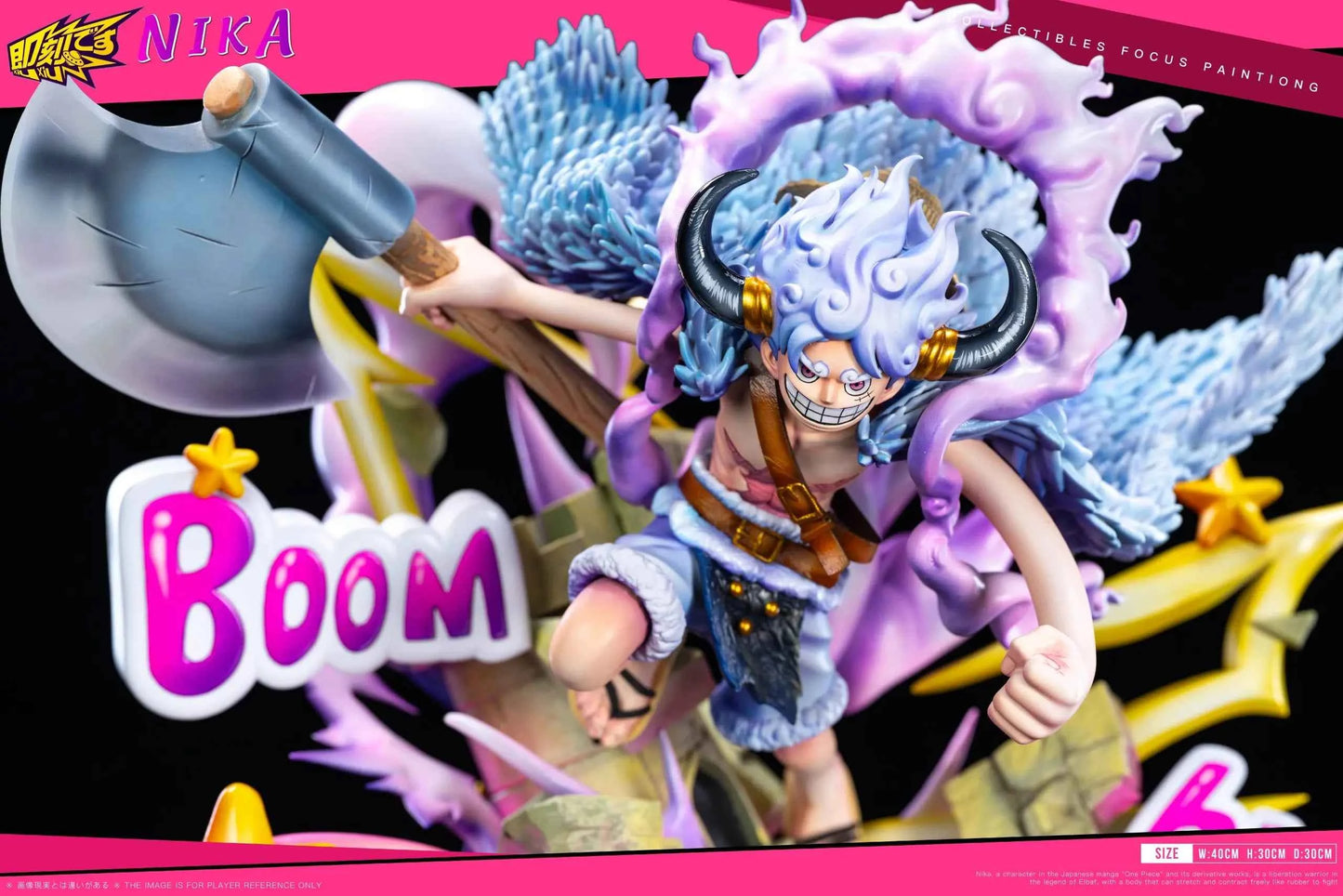 One Piece Ji Ke Studio Nika Monkey D. Luffy Gear 5th Resin Statue