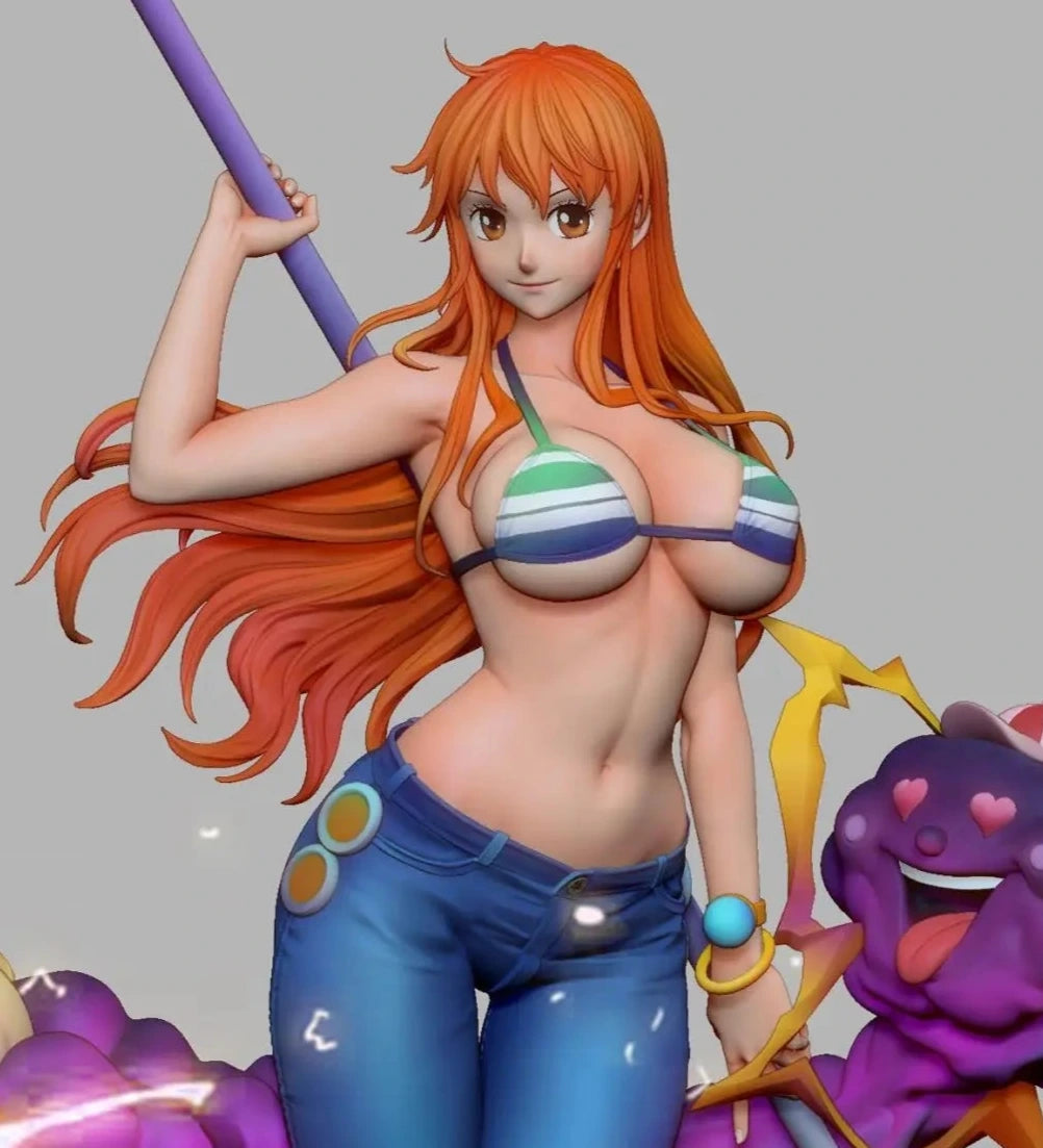 One Piece Jinshan Studio Nami Two Years Later Ver. Resin Statue
