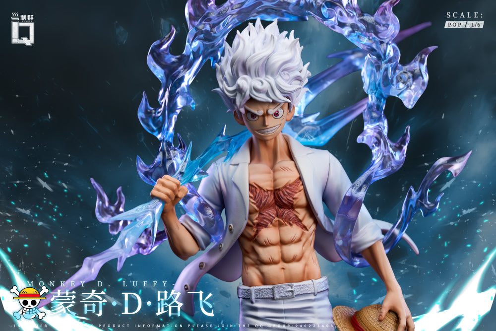 One Piece LQ Studio Monkey D. Luffy Nika Resin Statue