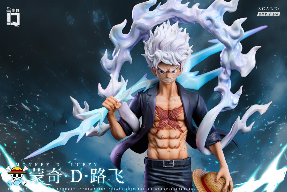 One Piece LQ Studio Monkey D. Luffy Nika Resin Statue