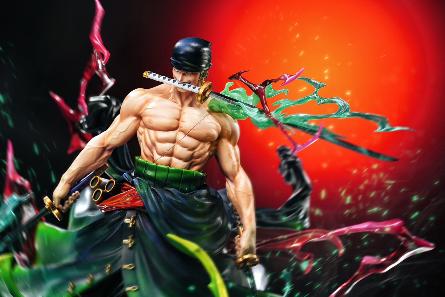 One Piece LX & SY Studio King of Hell Roronoa Zoro Resin Statue