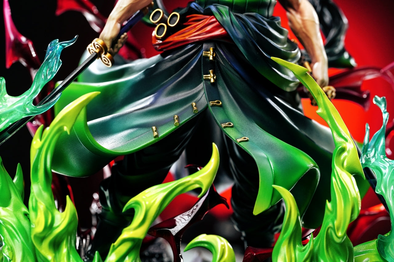 One Piece LX & SY Studio King of Hell Roronoa Zoro Resin Statue