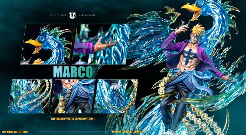 One Piece LZ Studio Marco Resin Statue (Copy)