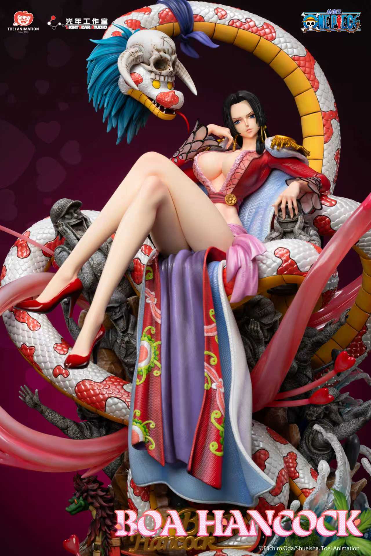 One Piece Light Year Studio Boa Hancock Licensed Resin Statue