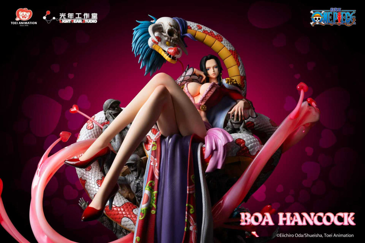 One Piece Light Year Studio Boa Hancock Licensed Resin Statue