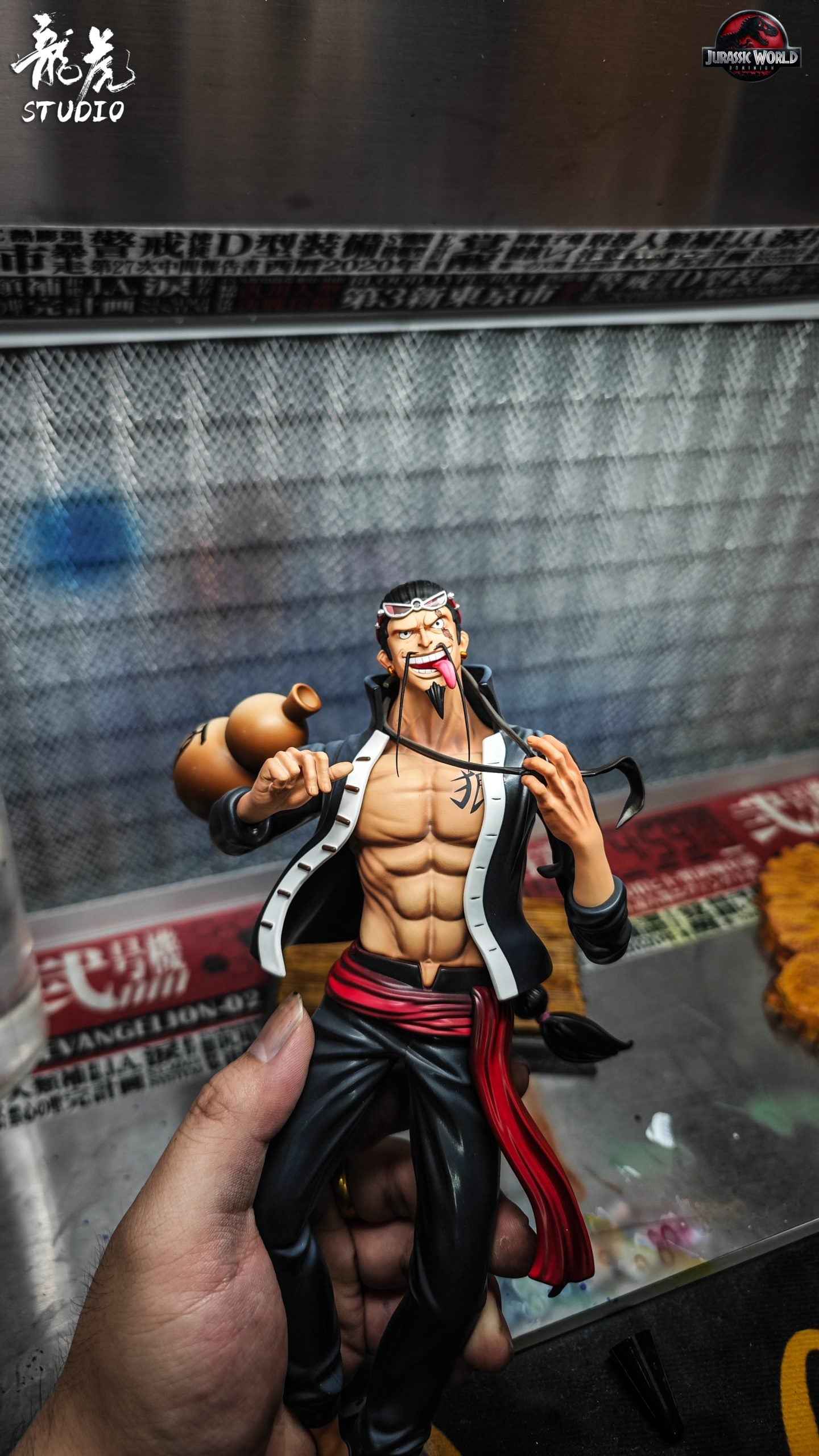 One Piece Long Hu Studio CP0 CP9 Jabra Resin Statue
