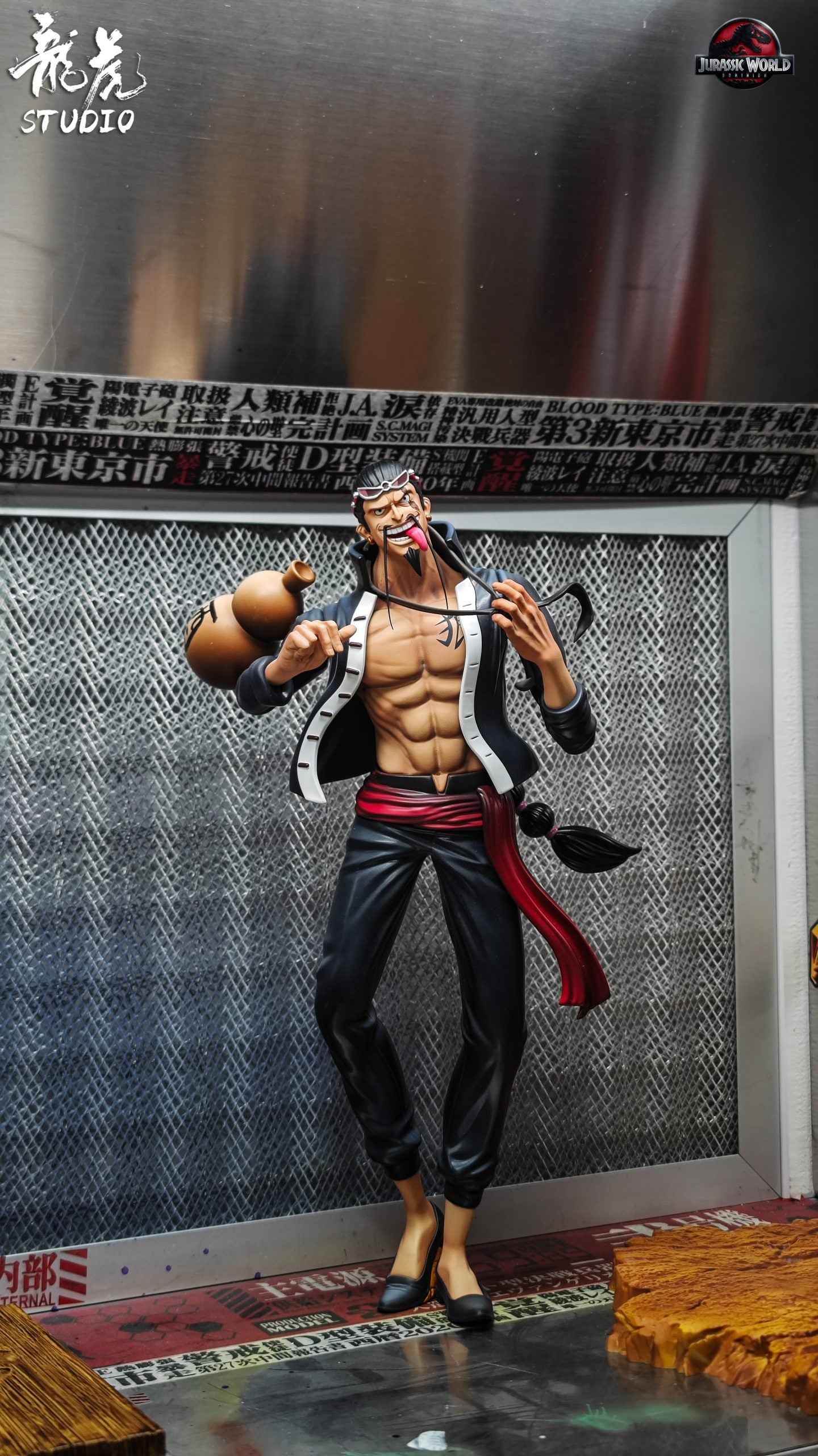 One Piece Long Hu Studio CP0 CP9 Jabra Resin Statue