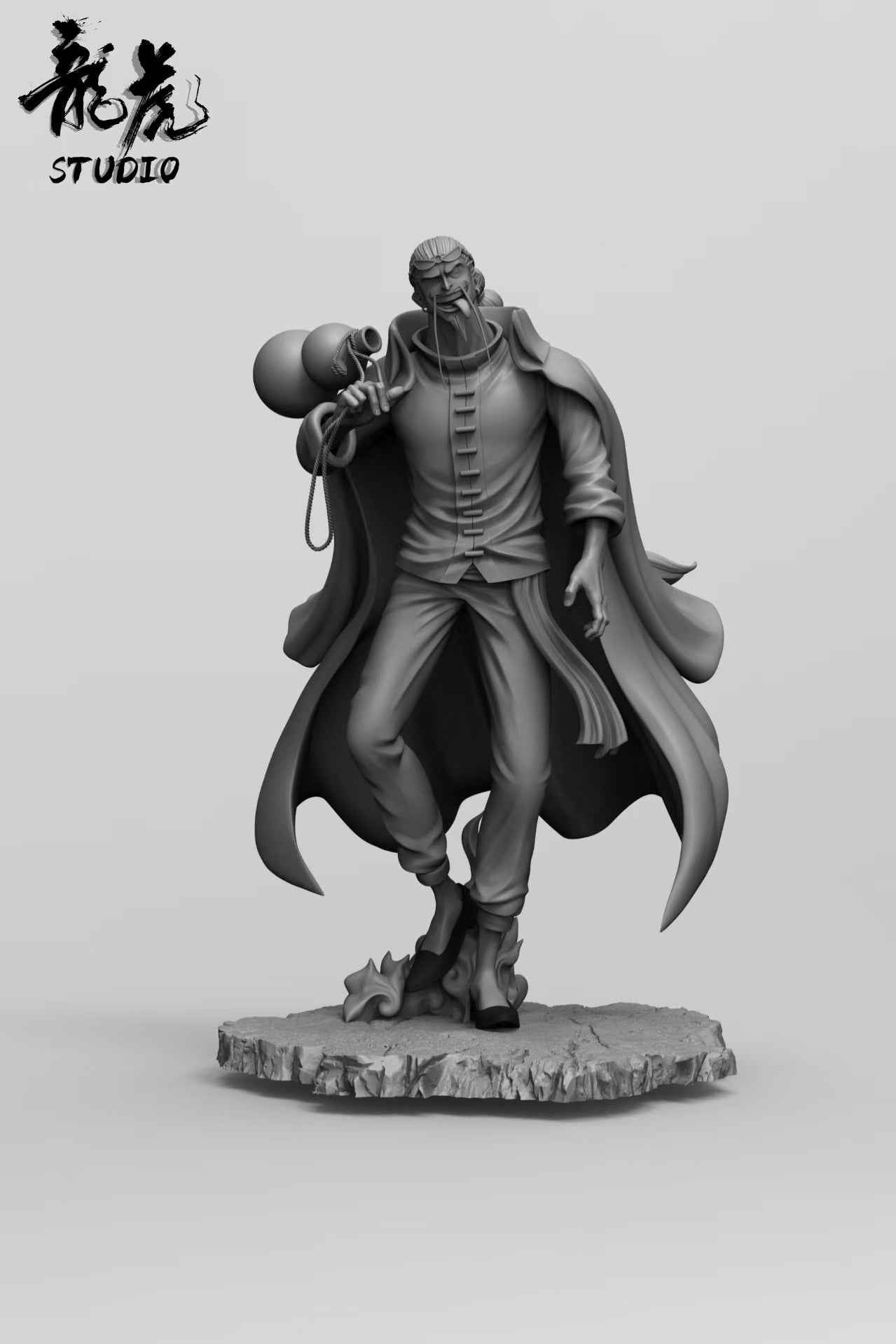 One Piece Long Hu Studio CP0 CP9 Jabra Resin Statue