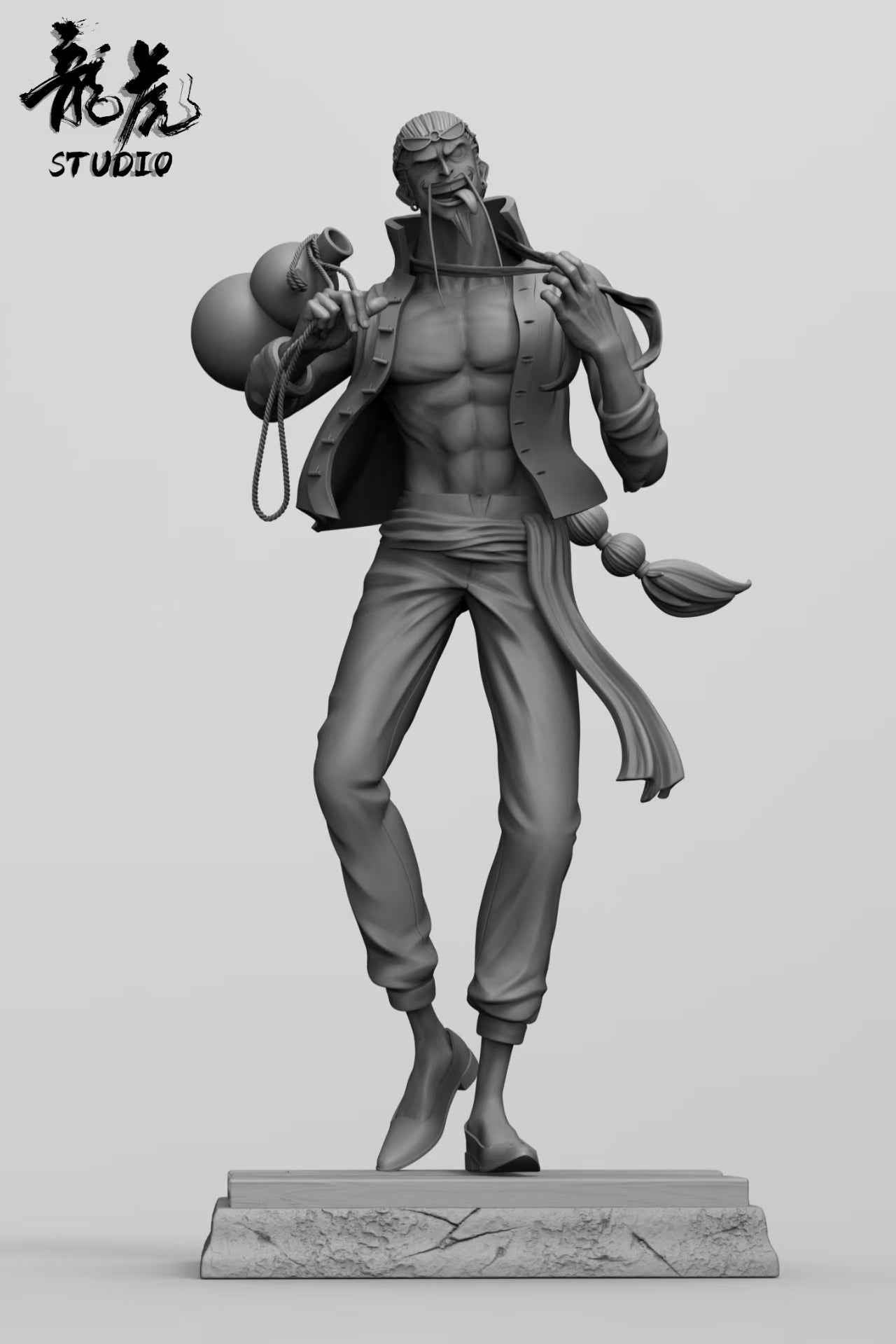 One Piece Long Hu Studio CP0 CP9 Jabra Resin Statue