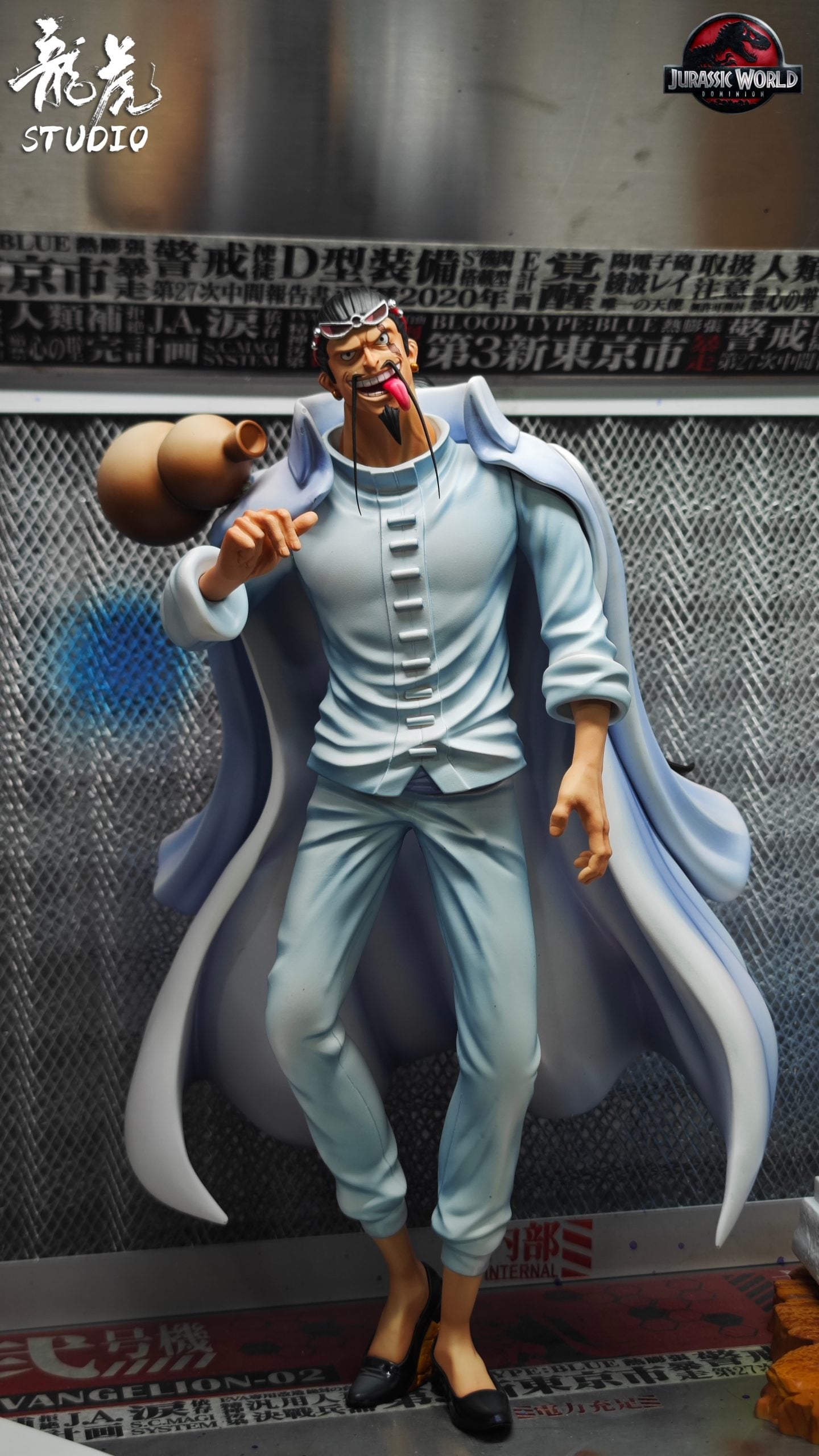 One Piece Long Hu Studio CP0 CP9 Jabra Resin Statue