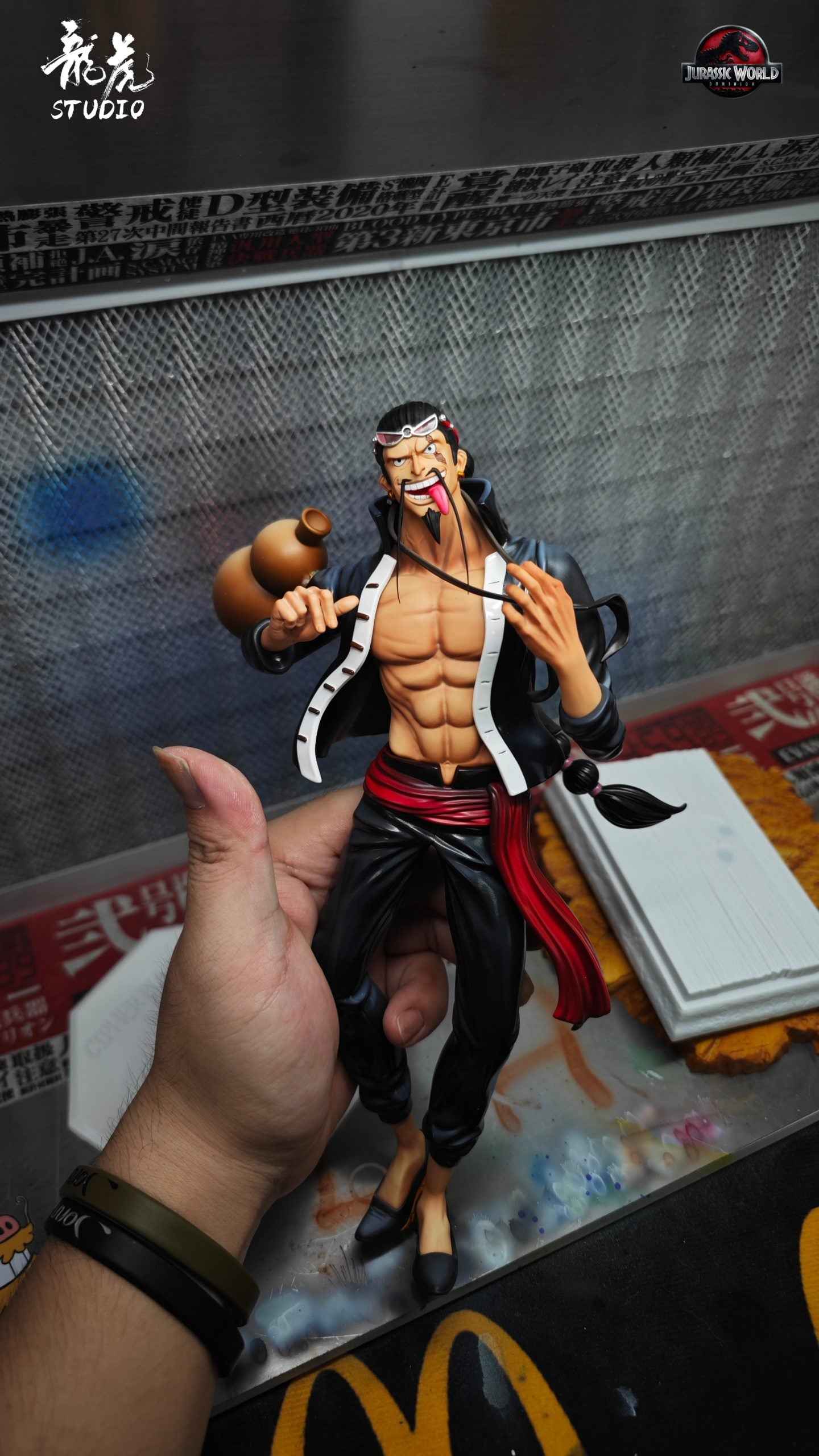 One Piece Long Hu Studio CP0 CP9 Jabra Resin Statue