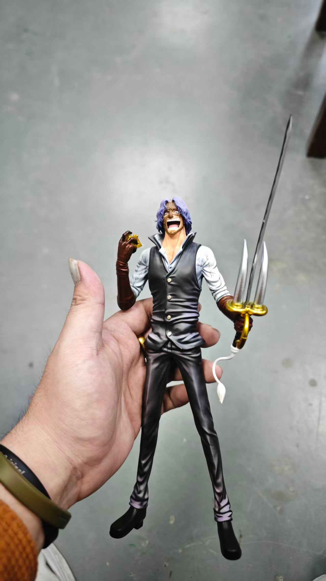 One Piece Long Hu Studio CP0 CP9 Spandam 1/8 Resin Statue