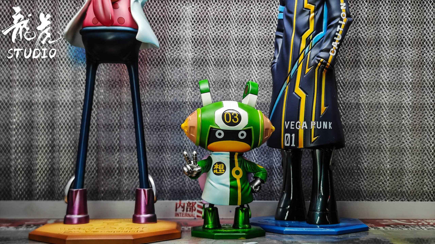One Piece Long Hu Studio Edison Punk 03 Egghead Arc Resin Statue