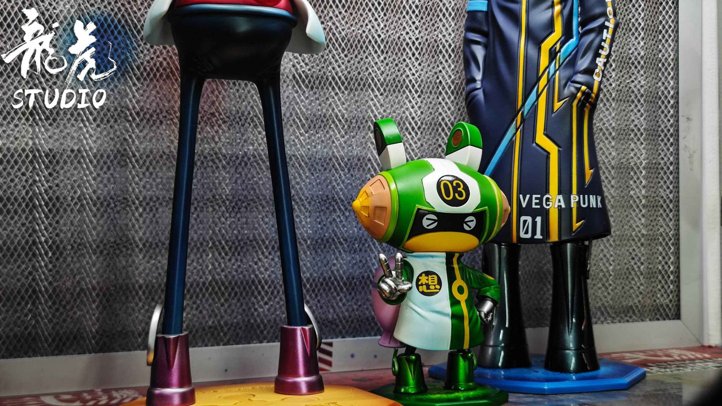 One Piece Long Hu Studio Edison Punk 03 Egghead Arc Resin Statue